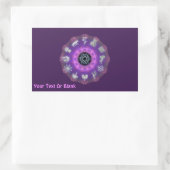 Zwölf Stämme Rechteckiger Aufkleber (Tasche)