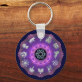 Zwölf Stämme Schlüsselanhänger (Vorderseite)