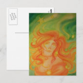 Zwölf Sterne Postkarte (Vorne/Hinten)