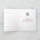 Zwölf Tage der Weihnachtskarte Feiertagskarte (Innenseite)