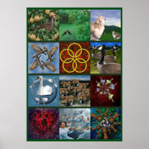 Zwölf Tage Weihnachten - Das Poster