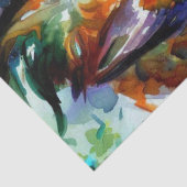 Zwölf Tage Weihnachten: Französische Hühner (A), Seidenpapier (Detail)