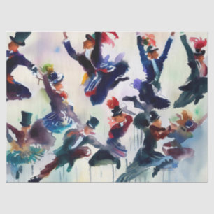 Zwölf Tage Weihnachten: Lords A-Leaping (B), Seidenpapier
