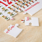 Zwölf Tage Weihnachten Puzzle (Seite)
