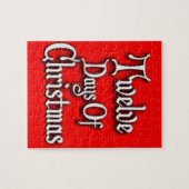 Zwölf Tage Weihnachten Puzzle (Horizontal)