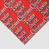 Zwölf Tage Weihnachten Seidenpapier (Ausschnitt)