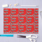 Zwölf Tage Weihnachten Seidenpapier (Handwerk)