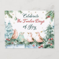 Zwölf Tage Weihnachtsbanner