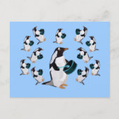 Zwölf Trommler trommeln Postkarten (Vorderseite)