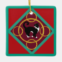 Zwölf Weihnachtstage mit fünfter Katze