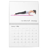 Zwölf Yoga-Posen-Heiligtum Kalender (Jan 2026)