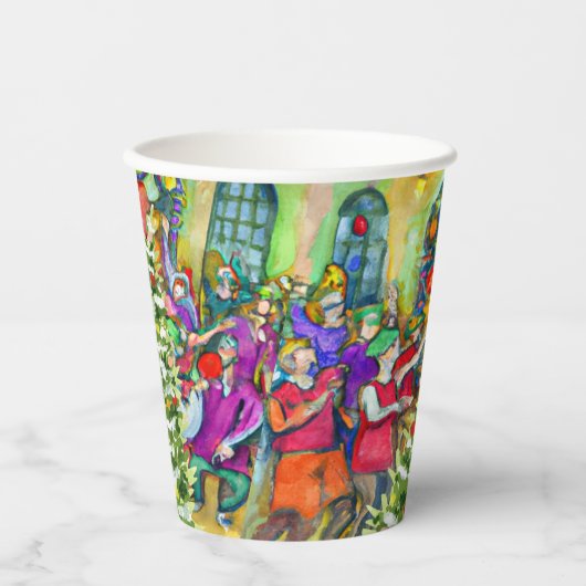 Zwölfte Nacht Pappbecher (Vorderseite)