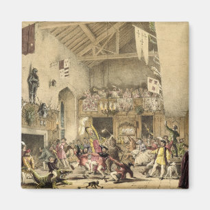 Zwölfte Nacht Revels im Großen Hall, Haddon Hal Magnet
