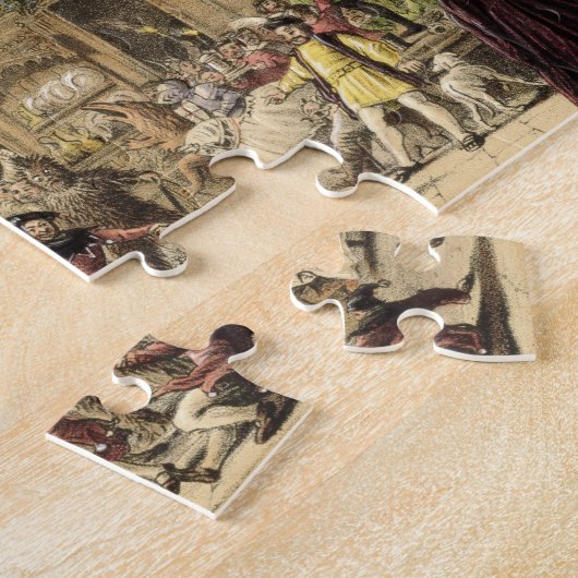 Zwölfte Nacht Revels im Großen Hall, Haddon Hal Puzzle (Seite)