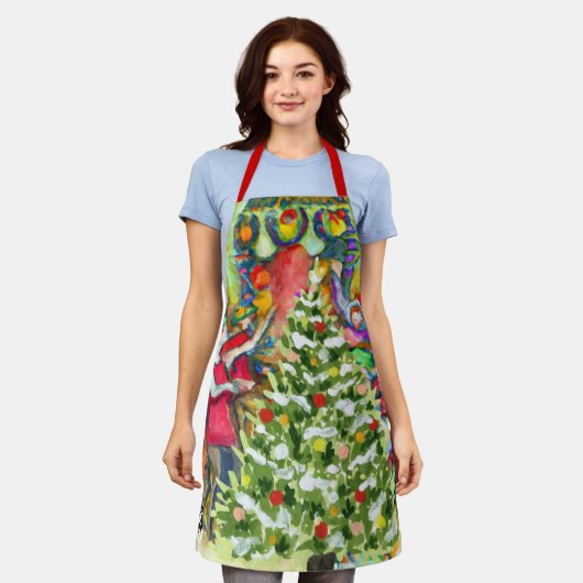 Zwölfte Nacht Schürze (Getragen)