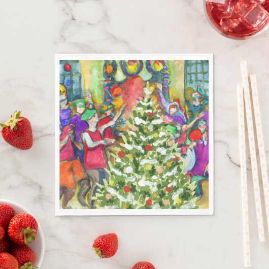 Zwölfte Nacht Serviette (Beispiel)