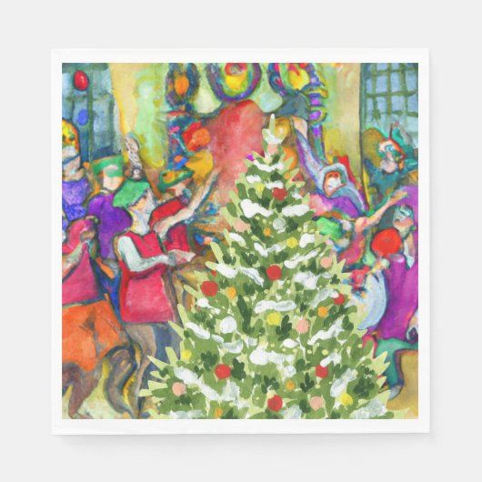 Zwölfte Nacht Serviette (Vorderseite)