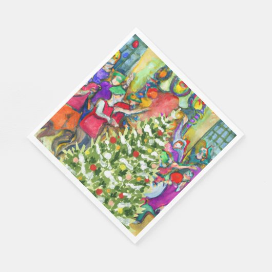 Zwölfte Nacht Serviette (Ecke)