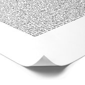Zwölfte Nacht Volltextposter Poster (Ecke)