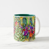 Zwölfte Nacht Zweifarbige Tasse (VorderseiteRechts)