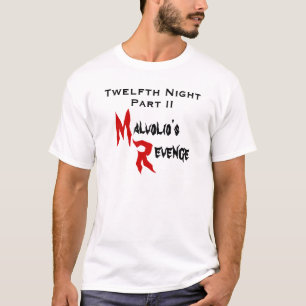 Zwölfte Nachtteil II, Malvolios Rache T-Shirt