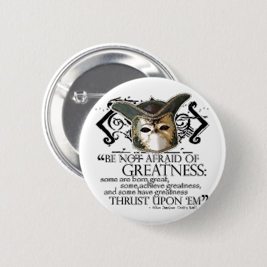 Zwölfte Nachtzitat Button (Vorne & Hinten)