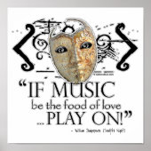 Zwölftel-Night-Musikangebot Poster (Vorne)