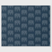 Zwölfter Tag der Weihnachtsgeschenkverpackung Geschenkpapier (Flach)