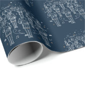 Zwölfter Tag der Weihnachtsgeschenkverpackung Geschenkpapier (Rolleneckpunkt)