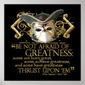 zwölftes Nachtangebot (Gold-Version) Poster (Vorne)