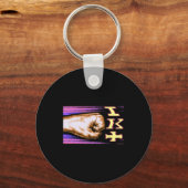 Zx Spectrum C64 Karate 8-Bit Retro Schlüsselanhänger (Vorderseite)