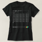 ZX Spectrum Geek Code Essential T Shirt (Design vorne)