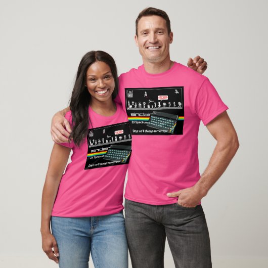 Zx Spectrum Queue Jumpers T-Shirt (Unisex)