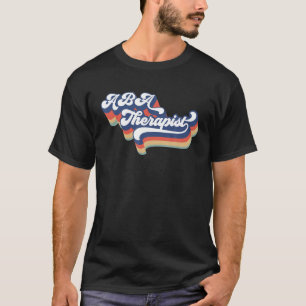 Zxqq Vintage ABA Therapeut ABA Therapie Würdigung T-Shirt