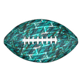 Zyanfarbener, grauer, geriffter oder anderer Stein Football