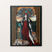 Zyanya Toltec Jaguar Puzzle (Vertikal)
