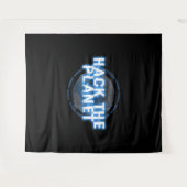 ZYBER HACK DEN PLANET WANDTEPPICH (Vorderseite (Horizontal))