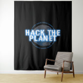 ZYBER HACK DEN PLANET WANDTEPPICH (Beispiel)