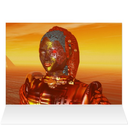 ZYBORGARTEN IN DER WÜSTERHYPERION-Science Fiction (Innenansicht Horizontal (Oben))