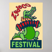 Zydeco Festival Poster (Vorne)