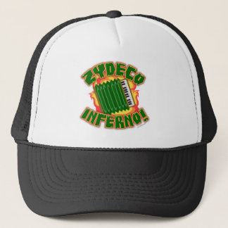 Zydeco Inferno Epic Music Genre Cartoon Style Truckerkappe