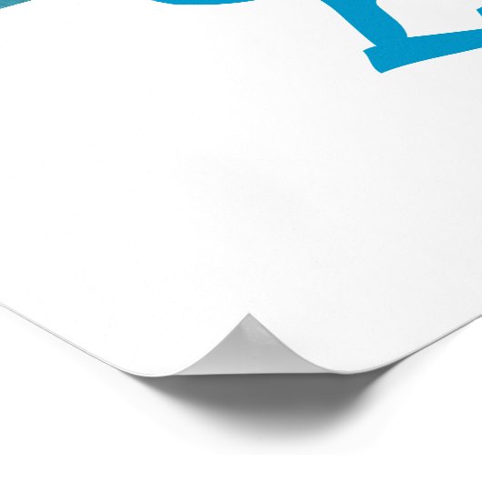 Zydeco Joe Poster (Ecke)