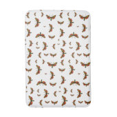 Zygaena carniolica - The Crepuscular Burnet Moth Badematte (Vorderseite Vertikal)