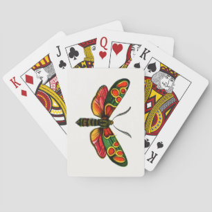 Zygaena carniolica - The Crepuscular Burnet Moth Spielkarten