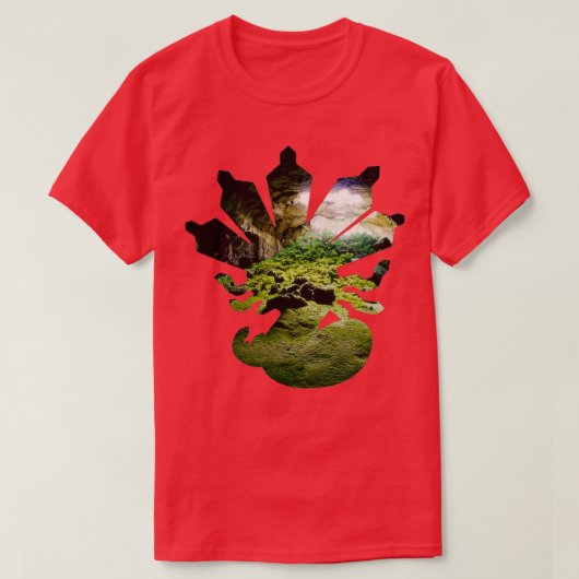 Zygarde angewendet Camouflage T-Shirt (Design vorne)