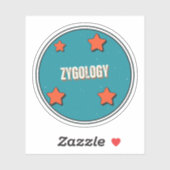 Zygologie Aufkleber (Blatt)