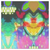 Zygoplleuraliens KCFX Fabric Yard Stoff (Nahaufnahme)