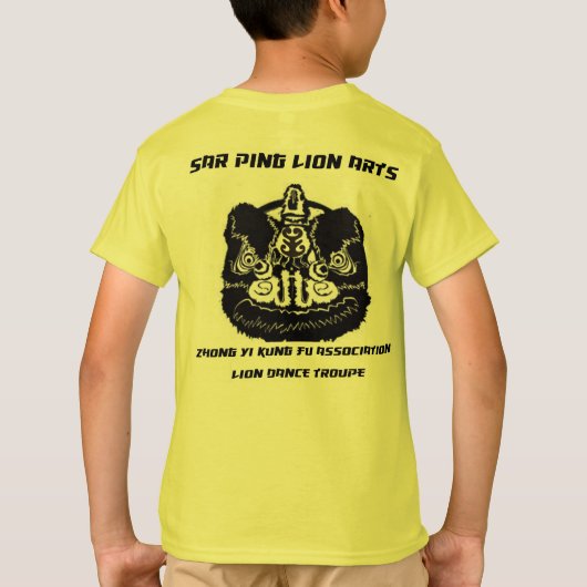 ZYKFA Sar Ping Lion Dance Youth Shirt (Rückseite)