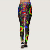 Zyklamen Leggings (Rückseite)
