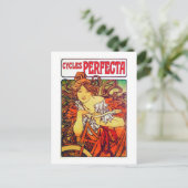 Zyklen Perfecta, Mucha Postkarte (Stehend Vorderseite)